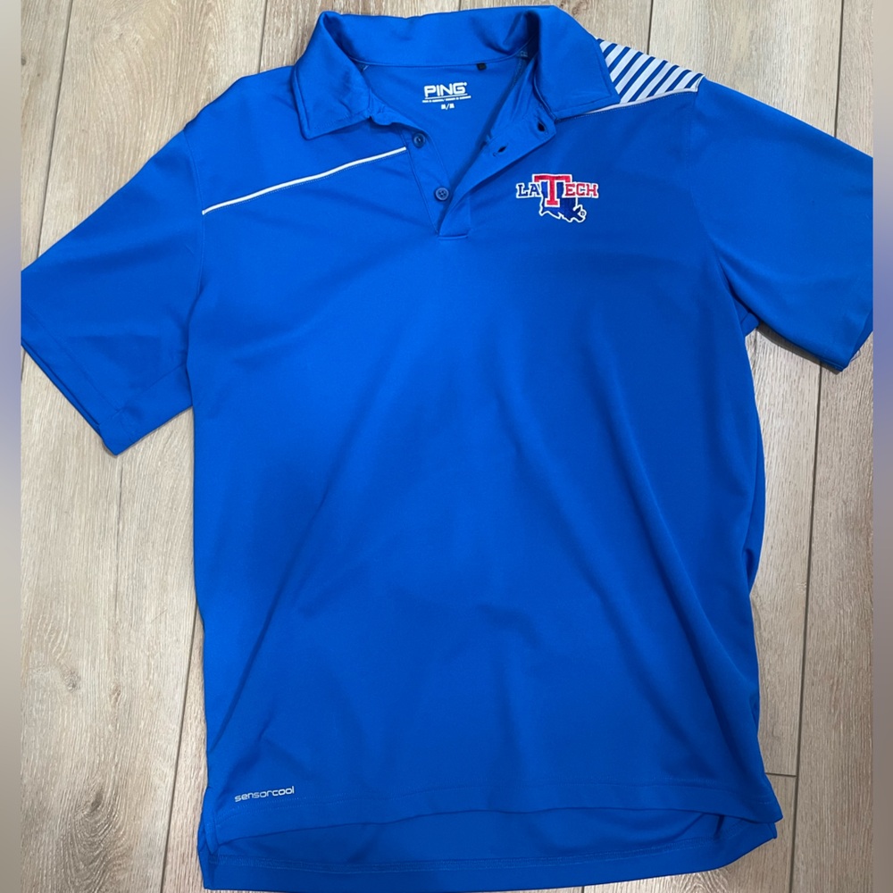 PING LA Tech Bulldogs Polo Shirt Men’s Medium – Excellent Condition